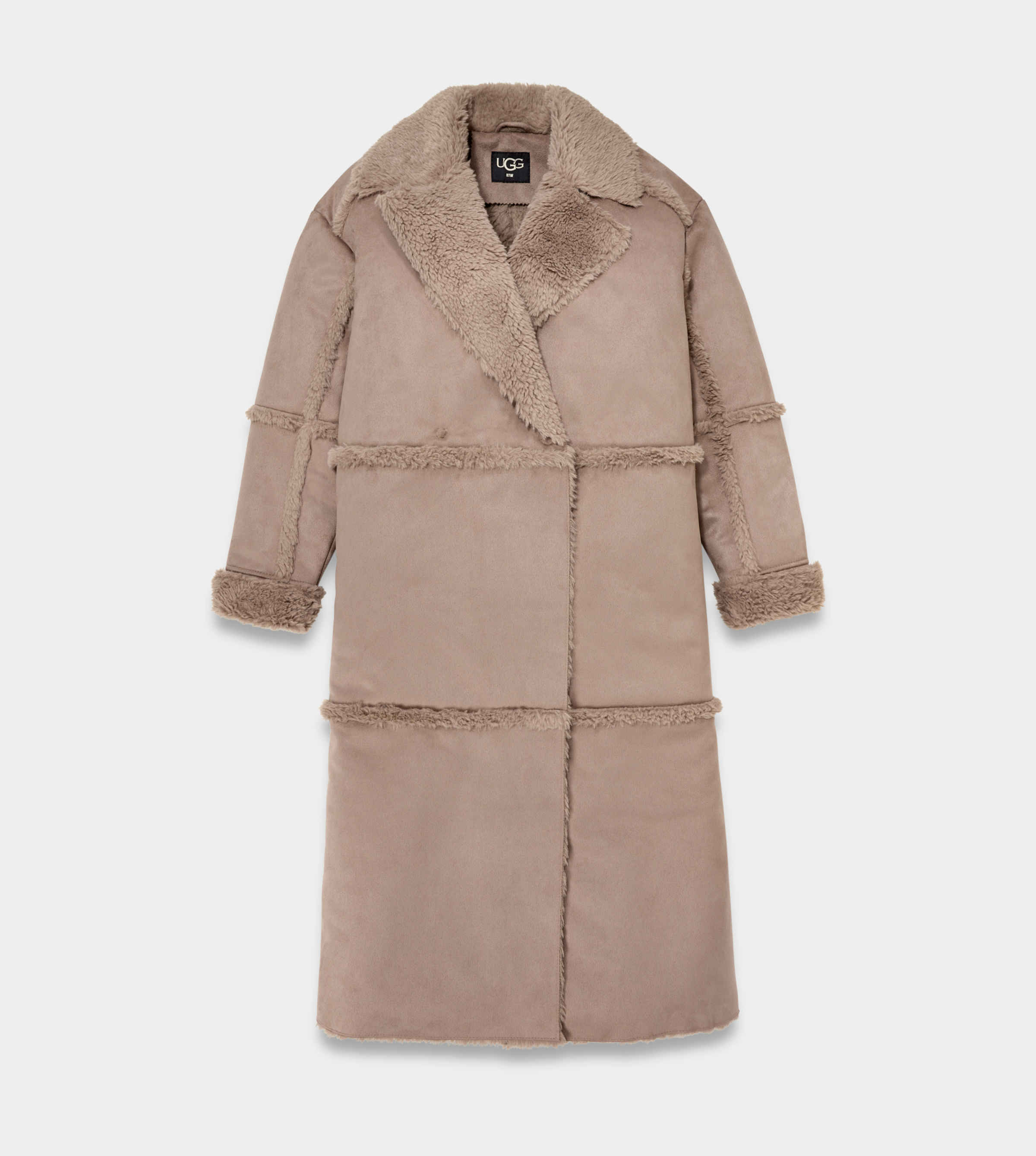 Takara Long Faux Twinface Coat UGG